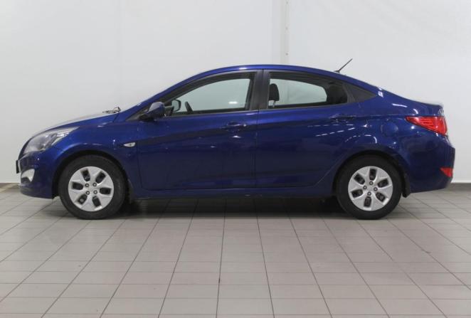 Hyundai Solaris I Рестайлинг с пробегом 2015 года, цена 900 000 рублей, 122069 км, седан, Автокод Объявления