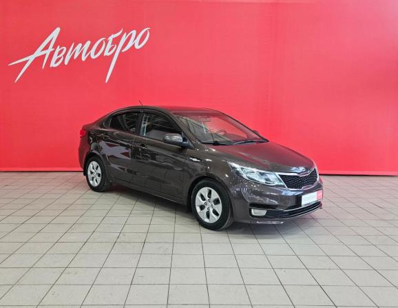Kia Rio III Рестайлинг с пробегом 2015 года, цена 1 099 000 рублей, 152888 км, седан, Автокод Объявления