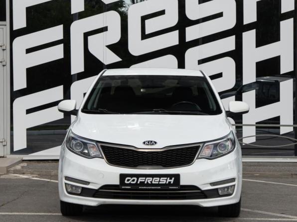 Kia Rio III Рестайлинг с пробегом 2016 года, цена 1 080 000 рублей, 121439 км, седан, Автокод Объявления