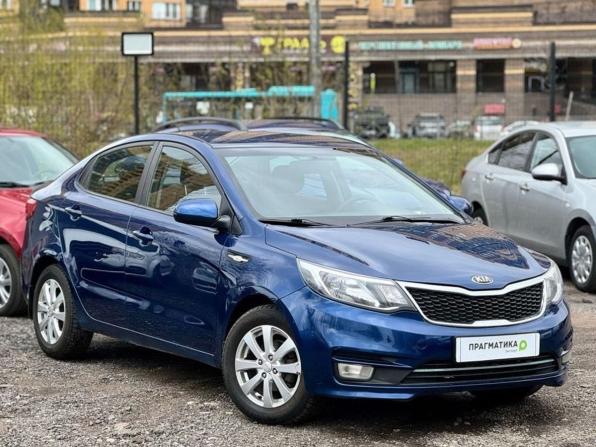 Kia Rio III Рестайлинг с пробегом 2016 года, цена 980 000 рублей, 55512 км, седан, Автокод Объявления