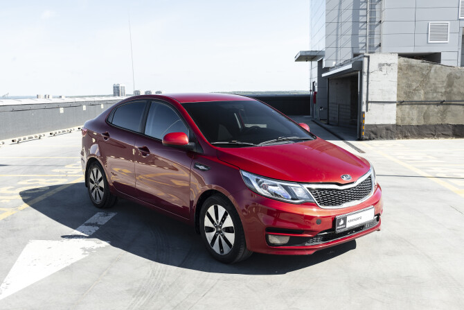 Kia Rio III Рестайлинг с пробегом 2017 года, цена 848 000 рублей, 152000 км, седан, Автокод Объявления