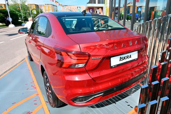 Новый Lada (ВАЗ) Iskra 2026 года, цена 1 277 000 рублей, седан, Автокод Объявления