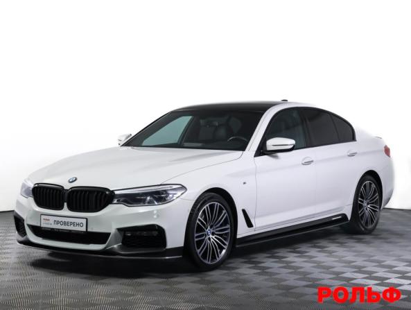 BMW 5 серии VII (G30/G31/G38) с пробегом 2018 года, цена 3 484 000 рублей, 113400 км, седан, Автокод Объявления