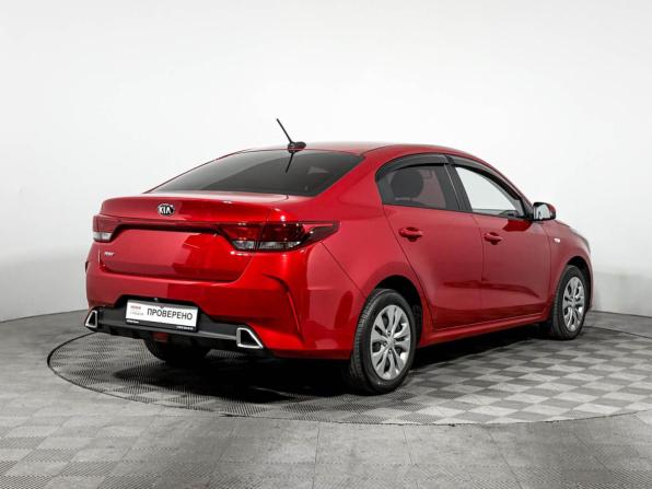 Kia Rio IV Рестайлинг с пробегом 2021 года, цена 1 390 000 рублей, 125074 км, седан, Автокод Объявления