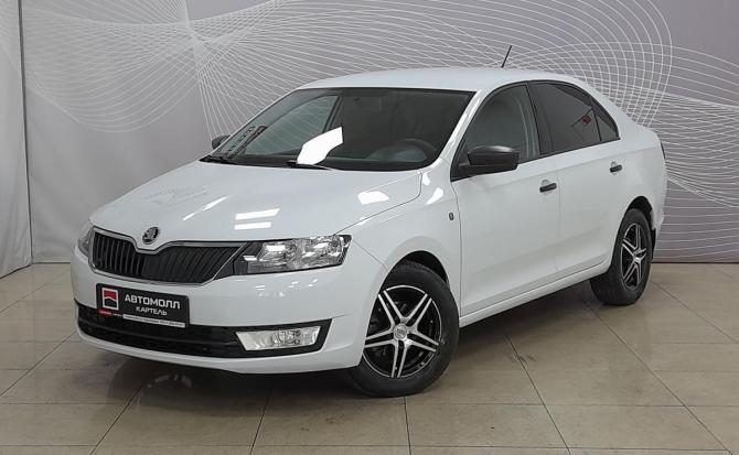 Skoda Rapid I с пробегом 2015 года, цена 779 000 рублей, 180622 км, лифтбек, Автокод Объявления