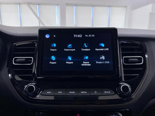 Hyundai Solaris II Рестайлинг с пробегом 2021 года, цена 1 650 000 рублей, 94222 км, седан, Автокод Объявления