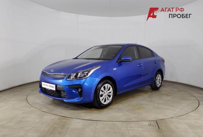 Kia Rio III Рестайлинг с пробегом 2017 года, цена 1 170 000 рублей, 122335 км, седан, Автокод Объявления