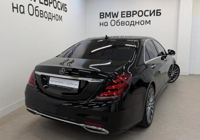 Mercedes-Benz S-Класс VI (W222 C217) Рестайлинг с пробегом 2019 года, цена 4 590 000 рублей, 137937 км, седан, Автокод Объявления