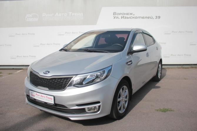 Kia Rio III Рестайлинг с пробегом 2016 года, цена 950 000 рублей, 178209 км, седан, Автокод Объявления