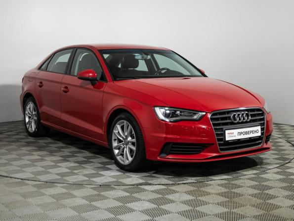 Audi A3 III (8V) с пробегом 2015 года, цена 1 409 700 рублей, 125604 км, седан, Автокод Объявления