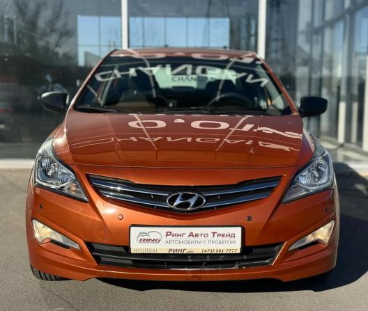 Hyundai Solaris I Рестайлинг с пробегом 2015 года, цена 1 070 000 рублей, 112000 км, седан, Автокод Объявления