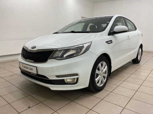 Kia Rio III Рестайлинг с пробегом 2017 года, цена 1 170 000 рублей, 122969 км, седан, Автокод Объявления