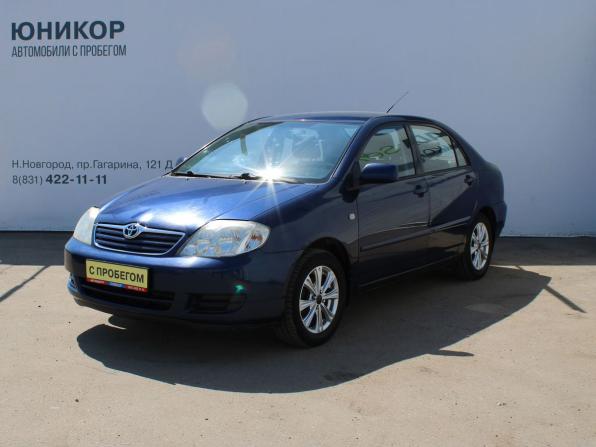 Toyota Corolla IX (E120 E130) Рестайлинг с пробегом 2006 года, цена 429 000 рублей, 270620 км, седан, Автокод Объявления