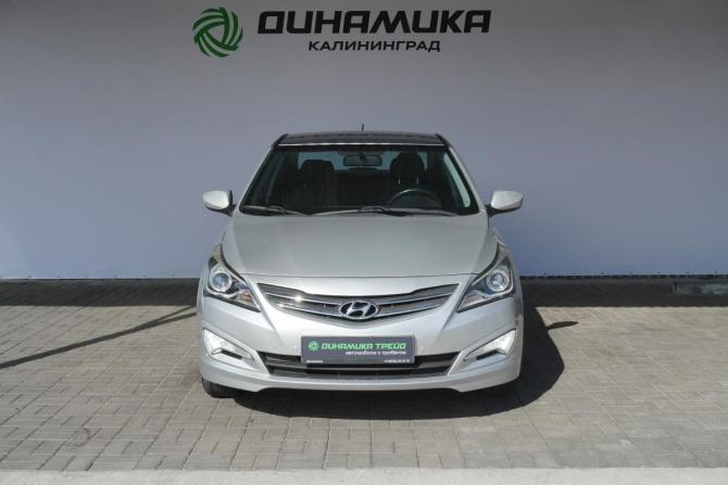Hyundai Solaris I Рестайлинг с пробегом 2015 года, цена 1 190 000 рублей, 98462 км, седан, Автокод Объявления