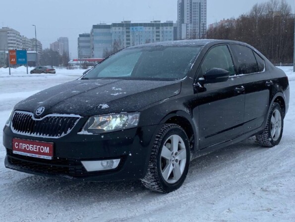 Skoda Octavia 2016 черная