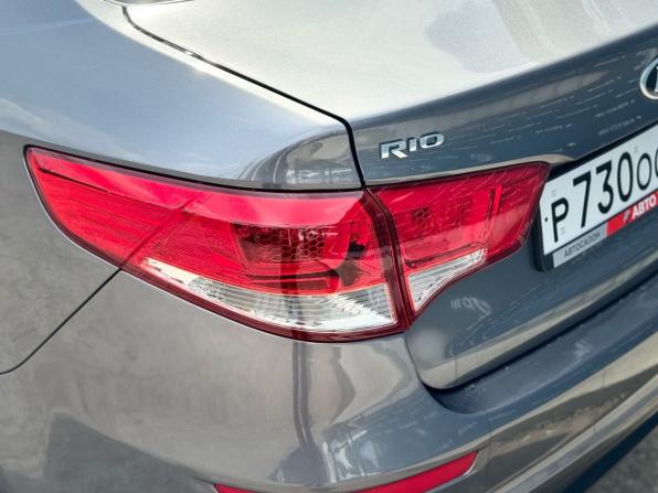 Kia Rio III Рестайлинг с пробегом 2017 года, цена 1 159 000 рублей, 142880 км, седан, Автокод Объявления