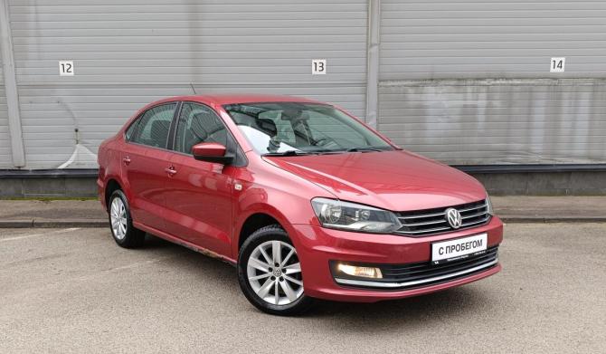 Volkswagen Polo V Рестайлинг с пробегом 2015 года, цена 829 000 рублей, 144630 км, седан, Автокод Объявления