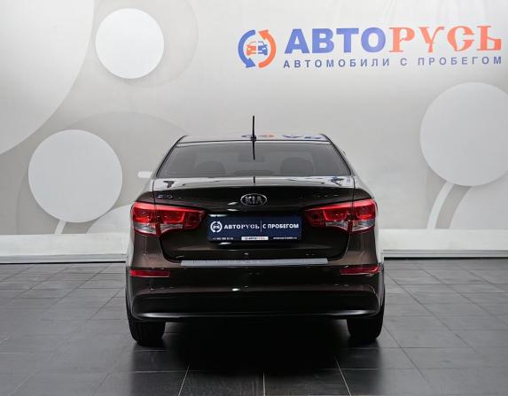 Kia Rio III Рестайлинг с пробегом 2016 года, цена 1 255 000 рублей, 59490 км, седан, Автокод Объявления