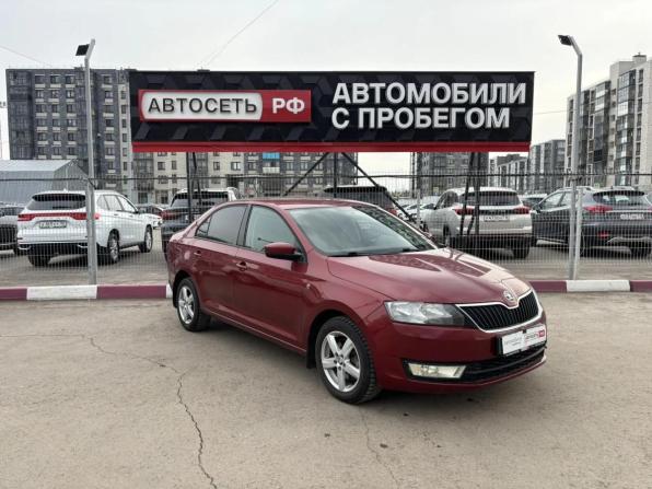 Skoda Rapid I с пробегом 2016 года, цена 910 000 рублей, 101140 км, лифтбек, Автокод Объявления
