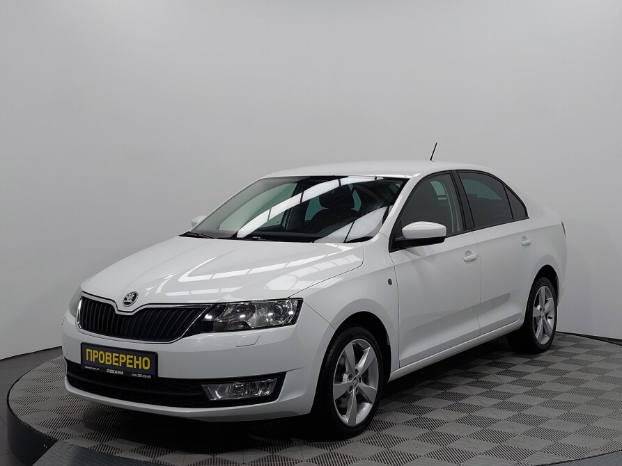 Skoda Rapid 2016 Р±РµР»С‹Р№