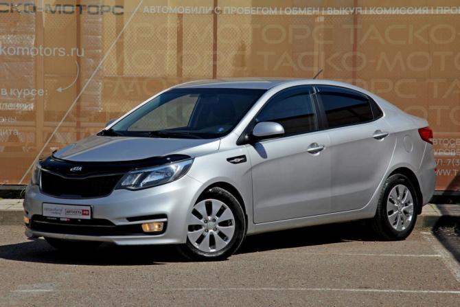 Kia Rio III Рестайлинг с пробегом 2017 года, цена 1 324 000 рублей, 64973 км, седан, Автокод Объявления