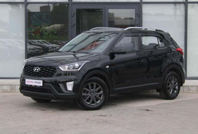 Hyundai Creta I Рестайлинг с пробегом 2021 года, цена 2 180 000 рублей, 61268 км, внедорожник, Автокод Объявления
