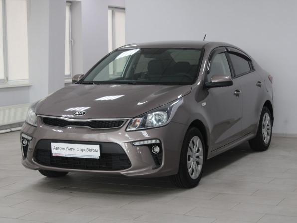 Kia Rio IV с пробегом 2018 года, цена 1 209 900 рублей, 190820 км, седан, Автокод Объявления