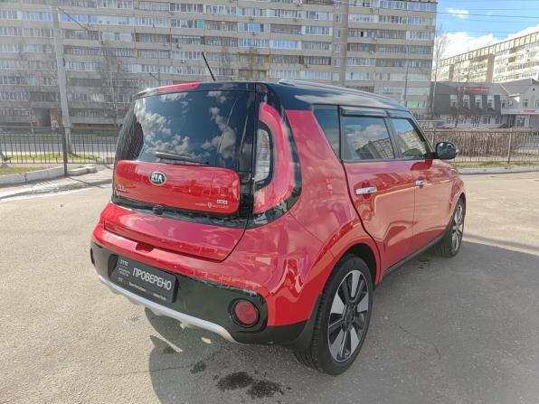 Kia Soul II Рестайлинг с пробегом 2017 года, цена 1 670 000 рублей, 88107 км, хэтчбек, Автокод Объявления