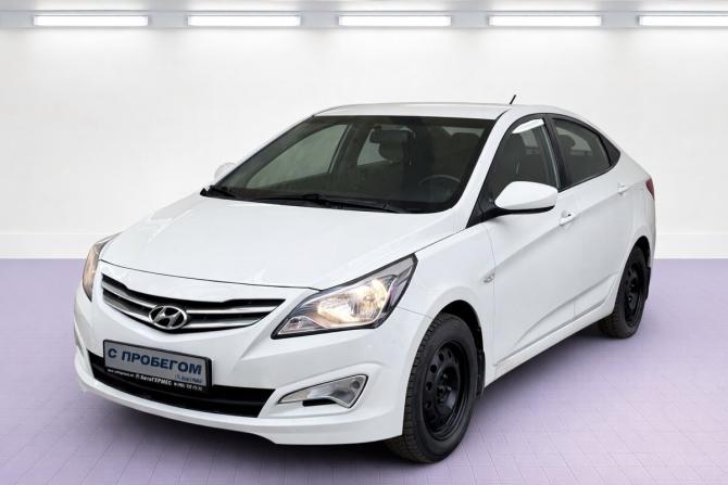 Hyundai Solaris I Рестайлинг с пробегом 2016 года, цена 930 000 рублей, 89725 км, седан, Автокод Объявления