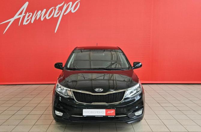 Kia Rio III Рестайлинг с пробегом 2015 года, цена 1 035 000 рублей, 132000 км, седан, Автокод Объявления