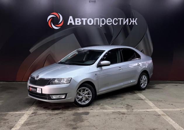 Skoda Rapid I с пробегом 2014 года, цена 870 000 рублей, 130104 км, лифтбек, Автокод Объявления