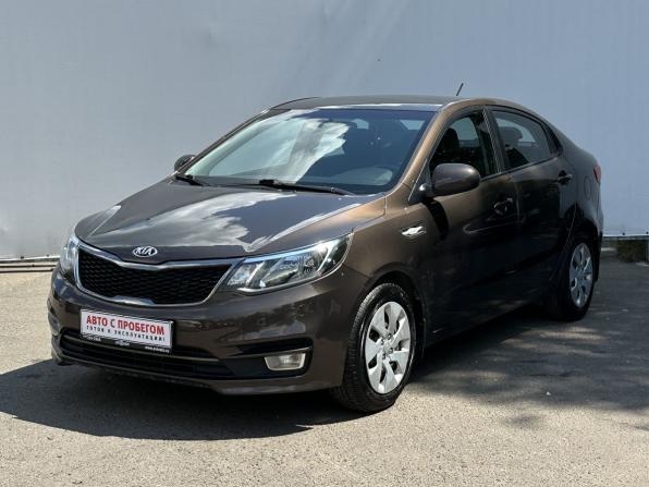 Kia Rio III Рестайлинг с пробегом 2015 года, цена 960 000 рублей, 100640 км, седан, Автокод Объявления
