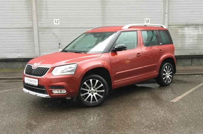 Skoda Yeti I Рестайлинг с пробегом 2017 года, цена 1 489 000 рублей, 61021 км, внедорожник, Автокод Объявления