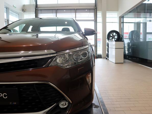 Toyota Camry VII (XV50) Рестайлинг 2 с пробегом 2018 года, цена 2 490 000 рублей, 95745 км, седан, Автокод Объявления