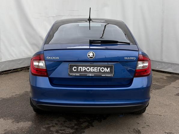 Skoda Rapid I Рестайлинг с пробегом 2018 года, цена 1 249 000 рублей, 130583 км, лифтбек, Автокод Объявления