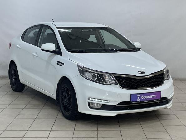 Kia Rio III Рестайлинг с пробегом 2016 года, цена 1 160 000 рублей, 161428 км, седан, Автокод Объявления