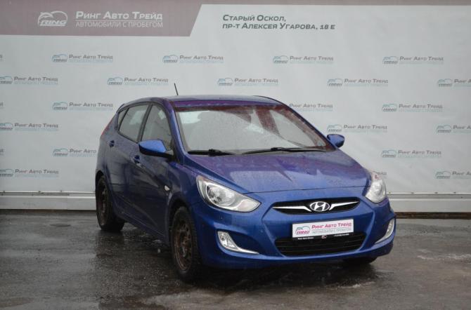 Hyundai Solaris I с пробегом 2011 года, цена 590 000 рублей, 101250 км, хэтчбек, Автокод Объявления