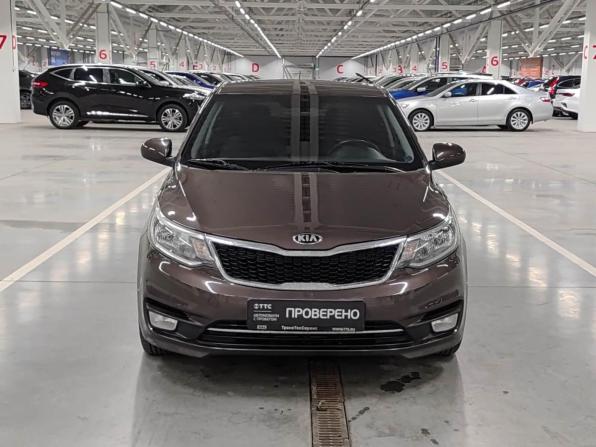 Kia Rio III Рестайлинг с пробегом 2015 года, цена 1 030 000 рублей, 120536 км, седан, Автокод Объявления