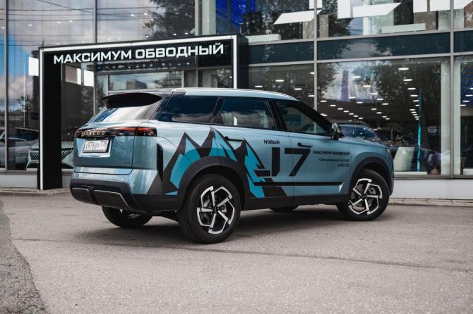 Jaecoo J7 I Рестайлинг с пробегом 2025 года, цена 2 500 000 рублей, 2490 км, внедорожник, Автокод Объявления
