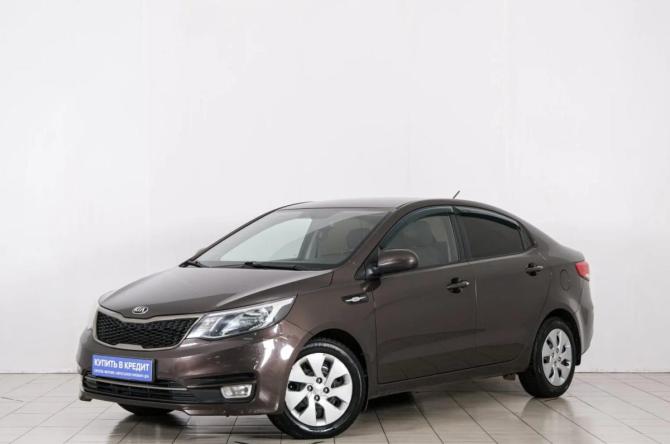 Kia Rio III Рестайлинг с пробегом 2017 года, цена 1 249 000 рублей, 126854 км, седан, Автокод Объявления
