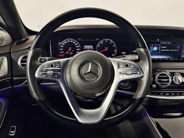 Mercedes-Benz Maybach S-Класс I (X222) Рестайлинг с пробегом 2017 года, цена 6 599 000 рублей, 111802 км, седан, Автокод Объявления