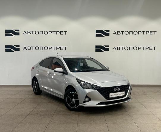 Hyundai Solaris II Рестайлинг с пробегом 2021 года, цена 1 419 000 рублей, 125516 км, седан, Автокод Объявления