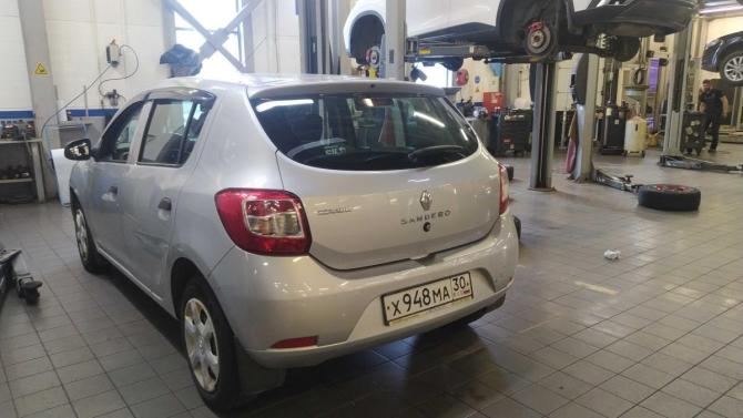 Renault Sandero II с пробегом 2014 года, цена 625 000 рублей, 138390 км, хэтчбек, Автокод Объявления