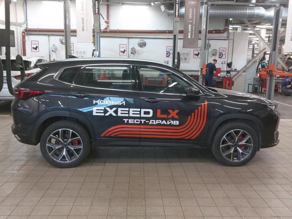 Exeed LX I Рестайлинг 2 с пробегом 2023 года, цена 2 400 000 рублей, 8600 км, внедорожник, Автокод Объявления