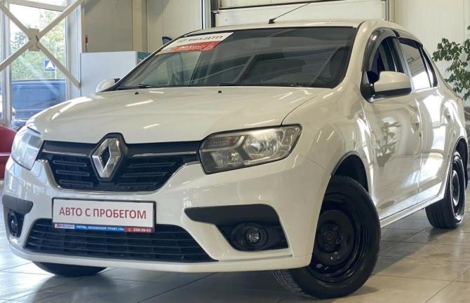 Renault Logan II Рестайлинг с пробегом 2021 года, цена 930 000 рублей, 112500 км, седан, Автокод Объявления