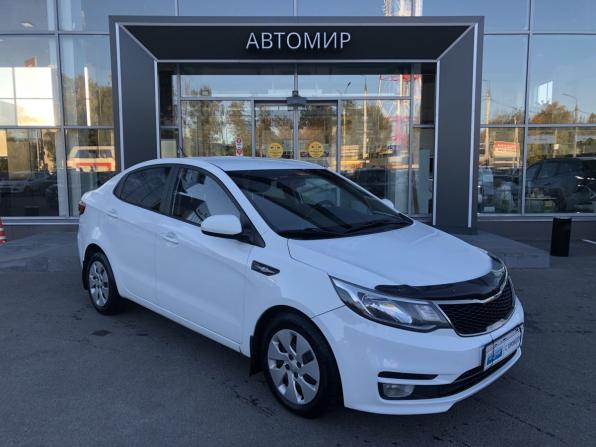 Kia Rio III Рестайлинг с пробегом 2016 года, цена 1 160 000 рублей, 128291 км, седан, Автокод Объявления