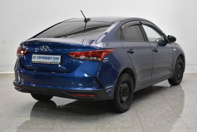 Hyundai Solaris II Рестайлинг с пробегом 2021 года, цена 1 470 000 рублей, 102156 км, седан, Автокод Объявления
