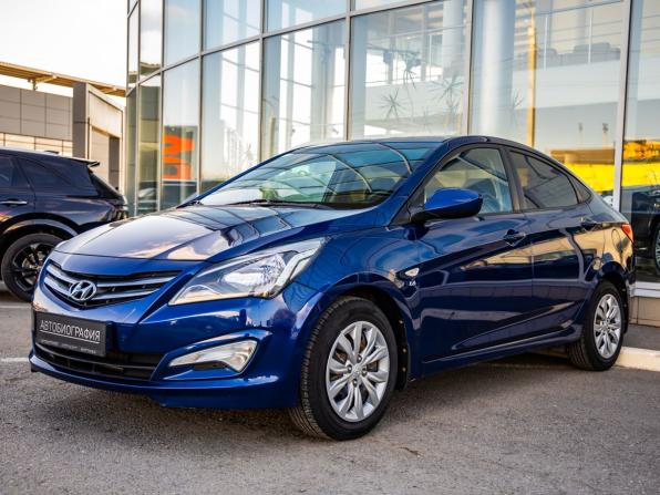 Hyundai Solaris I Рестайлинг с пробегом 2015 года, цена 1 445 000 рублей, 63155 км, седан, Автокод Объявления