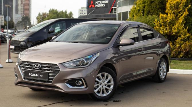 Hyundai Solaris II с пробегом 2019 года, цена 1 568 000 рублей, 57477 км, седан, Автокод Объявления