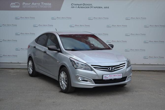 Hyundai Solaris I Рестайлинг с пробегом 2015 года, цена 830 000 рублей, 147682 км, седан, Автокод Объявления